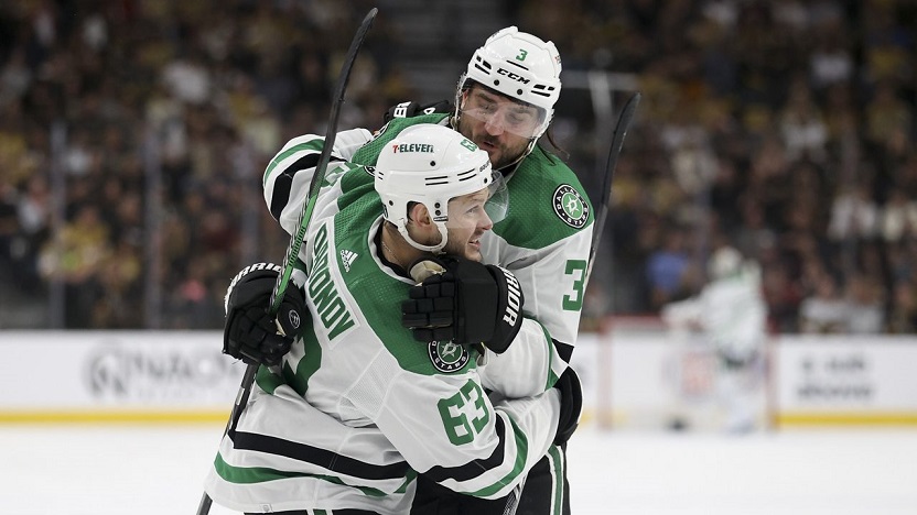 Dallas Stars back-to-back-matcher mot mästerskapslagen från de två föregående säsongerna